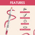 Colors Queen Lip & Eye Definer Set – 12 Shades for Precise Looks