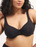 UNDERNEAT Minimizer Bra for Heavy Bust - Wired Non-Padded Full Coverage Bra - Black