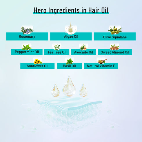 Vasuestore Trichup Pro Scalp Nourishing Hair Oil & Damage Repair Shampoo