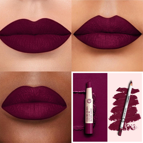 Colors Queen Long-Lasting Lipstick & Lip Definer Combo