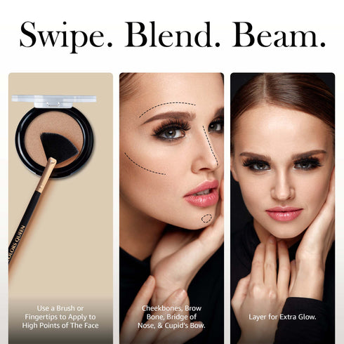 Colors Queen Master Chrome Metallic Highlighter | 7.5 Gram