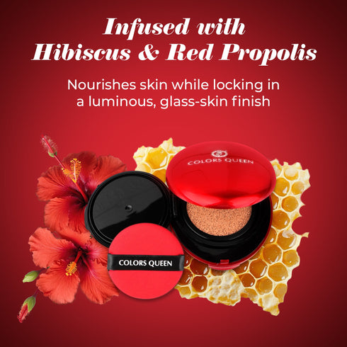 Colors Queen Red Cushion Foundation