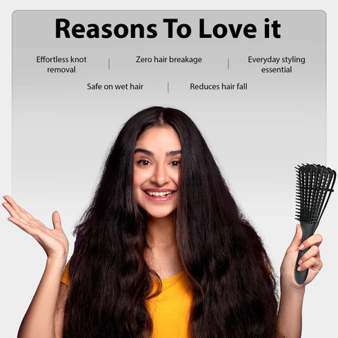 Colors Queen Detangle Hair Brush
