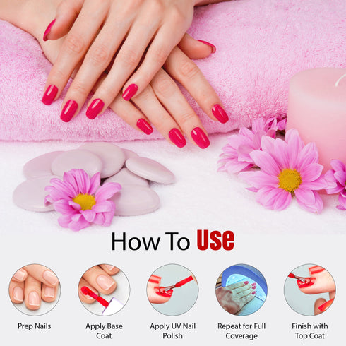 Colors Queen UV LED Soak Off Gel Polish - Glitter Nail Colors | 15 ML