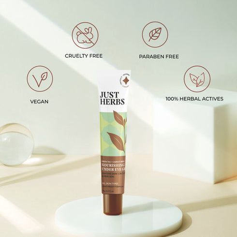 Jest herbs Nourishing Under Eye Gel with Green Tea and Carrot Seed