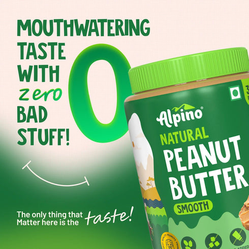 Alpino Natural Peanut Butter Smooth