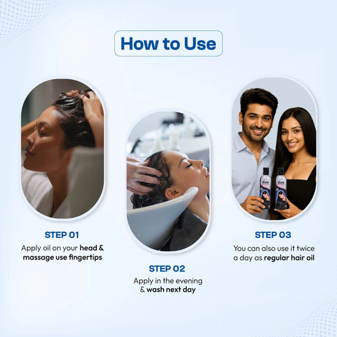 Vcare Herbal Hair oil for Hair Growth - 100 ml