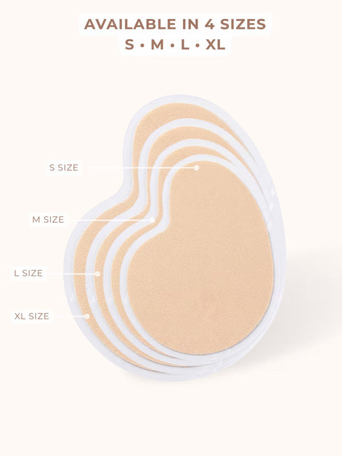 UNDERNEAT Anti sweat Reusable Comma lift covers - Beige