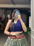 Ethenika Banarsi Silk Zari Weaving Lehenga Choli Set