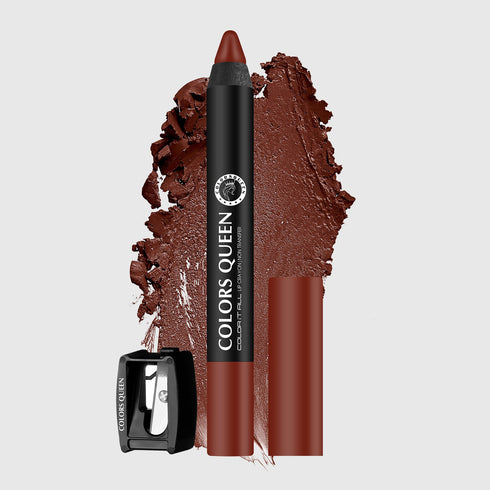 Colors Queen Matte Lip Crayon – 27 Bold Shades
