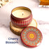 Bryan & Candy Cherry Blossom Vintage Sandalwood Neroli & Honey comb Lavender & Chamomile Candle 100 GM Pack of 4