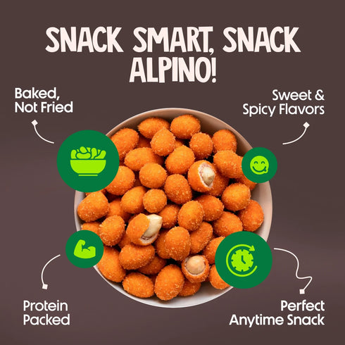 Alpino Peanut Crackers Chipotle Honey