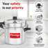 Prestige 5 Litre Aluminium Popular Svachh Outer Lid Pressure Cooker 5 L