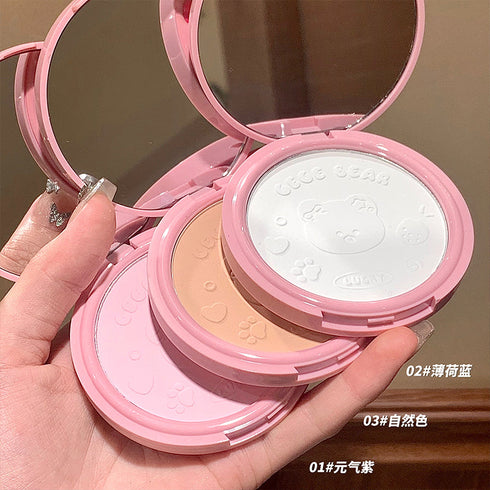 Gege Bear Soft Leather Light Setting Powder