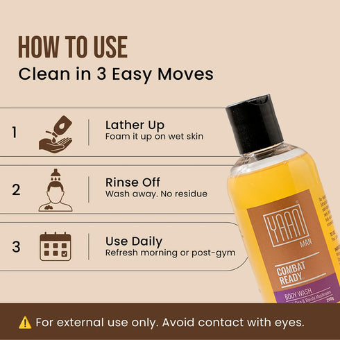 Yaan Man Combat Ready Body Wash