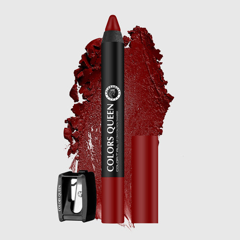 Colors Queen Matte Lip Crayon – 27 Bold Shades