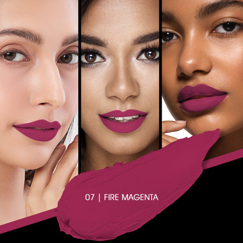 Colors Queen Kiss Lips Non-Transfer Matte Lipstick – 24 Bold Shades