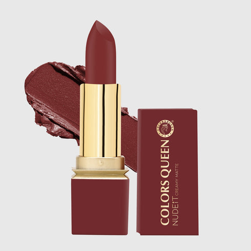 Colors Queen Nudeit Creamy Matte Lipstick – 14 Nude Shades
