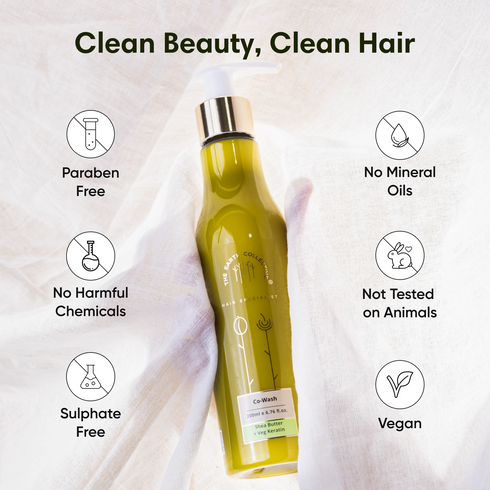 Theearthcollective in Co Wash Best Cleansing Conditioner for Curly Dry & Frizzy Hair Ideal for Swimmers & Fitness Enthusiasts