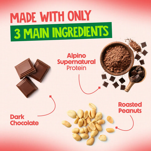 Alpino Post-Workout Combo - Oats Chocolate 1kg & Choaolate Peanut Butter Crisp 1kg - Value Pack