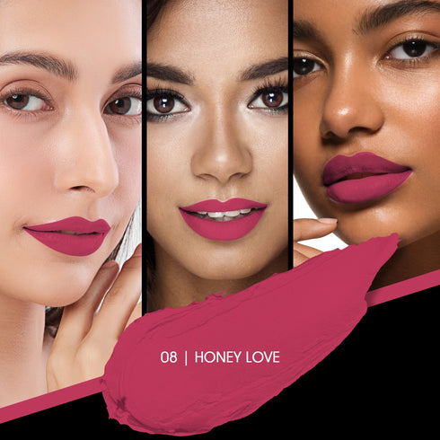 Colors Queen Kiss Lips Non-Transfer Matte Lipstick – 24 Bold Shades