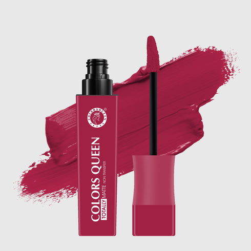 Colors Queen Totally Matte Non-Transfer Lipstick – 21 Hydrating Shades