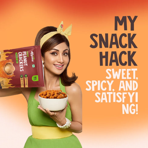 Alpino Peanut Crackers Smokey BBQ