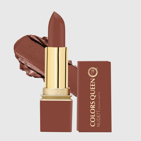 Colors Queen Nudeit Creamy Matte Lipstick – 14 Nude Shades