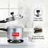 Prestige Popular Virgin Aluminium Precision Weight Valve Pressure Cooker 3 L Silver