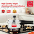 Prestige Popular Virgin Aluminium Pressure Cooker 2 L Silver