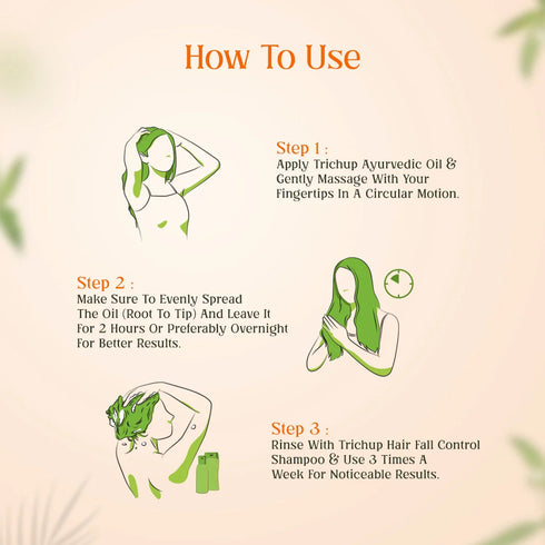 Vasuestore Trichup Hair Fall Control Oil & Shampoo