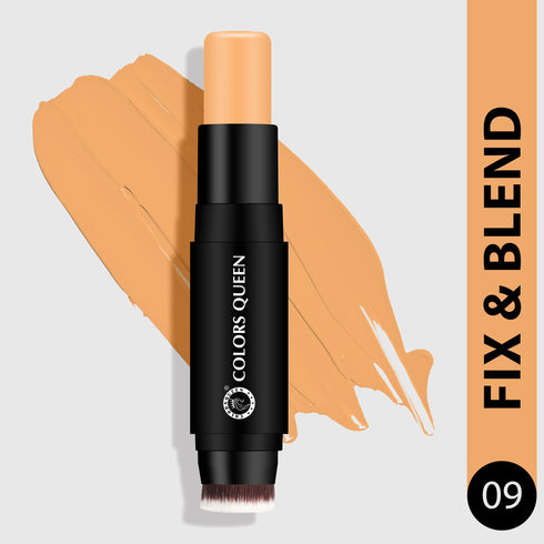Colors Queen Fix And Blend Foundation And Concealer Stick | 12 Gram