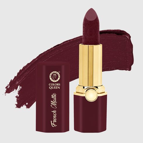 Colors Queen French Matte Lipstick – Bold Rich Shades