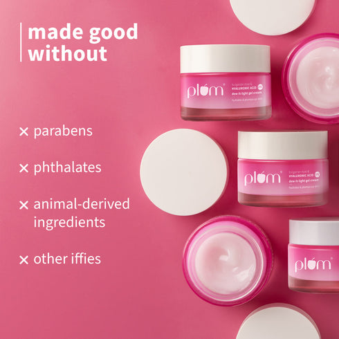 Plum Bulgarian Rose and 1% Hyaluronic Acid Cream