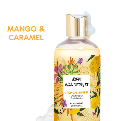 Wanderlust Tropical Sunset Fruity Fresh Perfume Body Wash