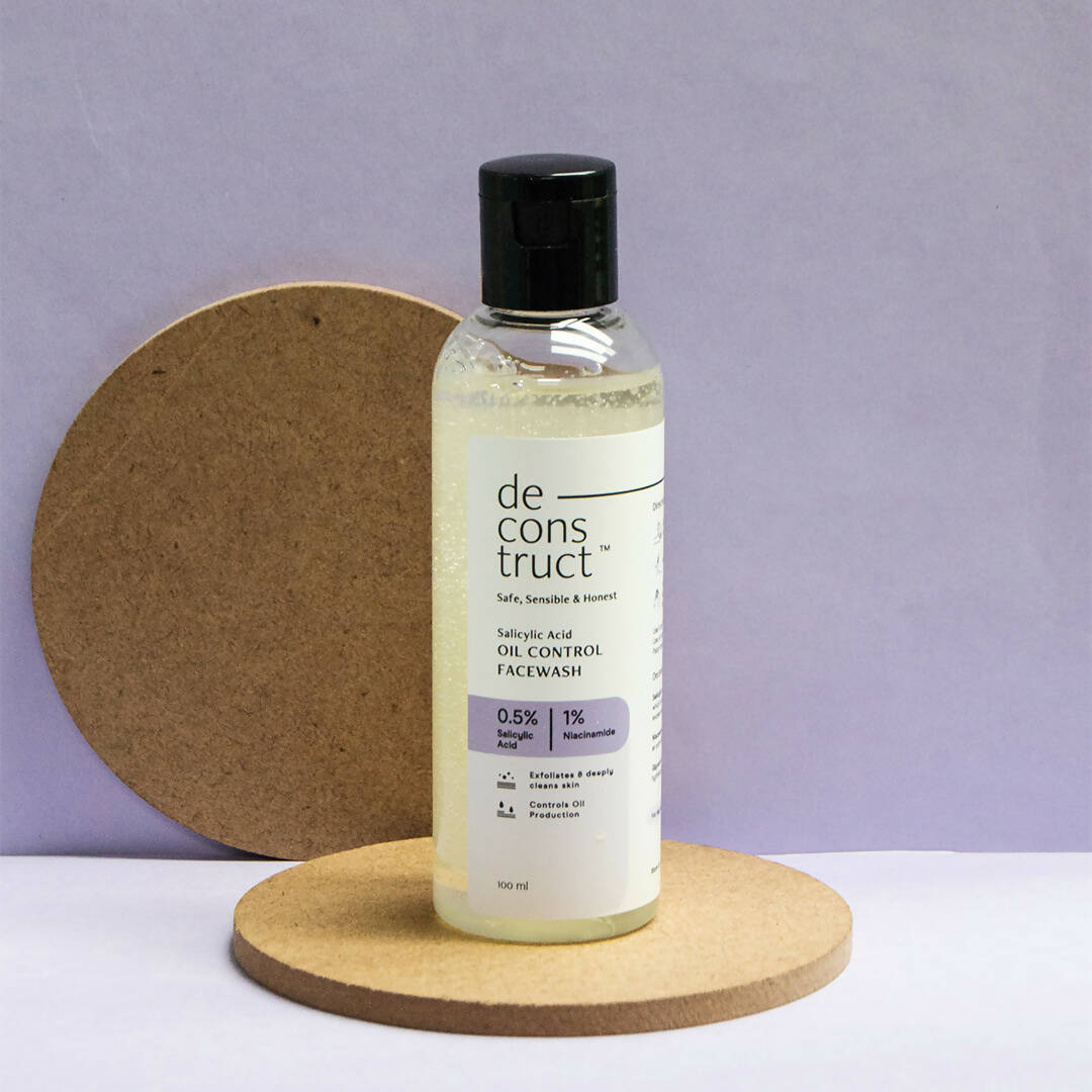 Deconstruct Salicylic Acid Oil Control Face Wash PUSHMYCART