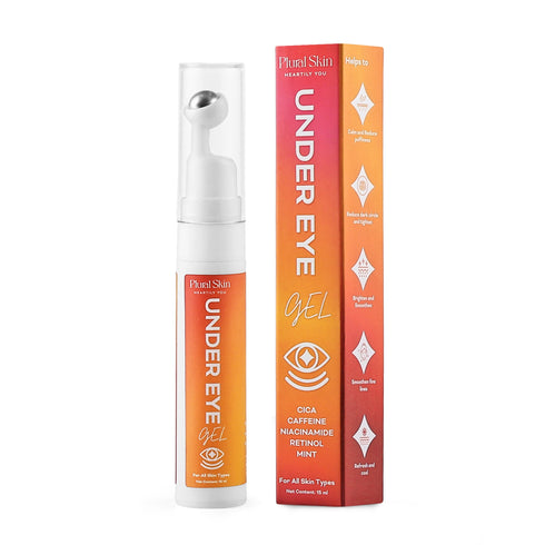 Plural Skin Under Eye Gel with Caffeine Niacinamide and Retinol