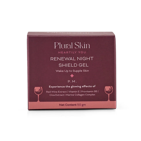 Plural Skin Renewal Night Sheild Gel with Marine Collagen Complex
