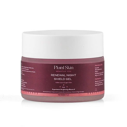 Plural Skin Renewal Night Sheild Gel with Marine Collagen Complex