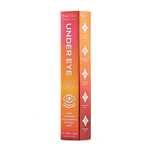 Plural Skin Under Eye Gel with Caffeine Niacinamide and Retinol