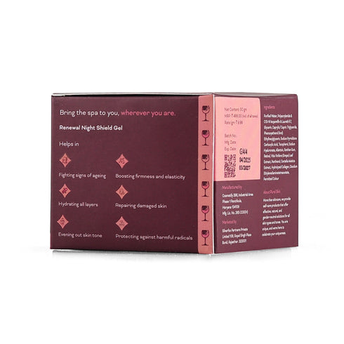 Plural Skin Renewal Night Sheild Gel with Marine Collagen Complex
