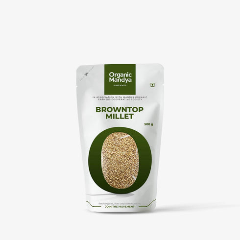 Organic Mandya Browntop Millets