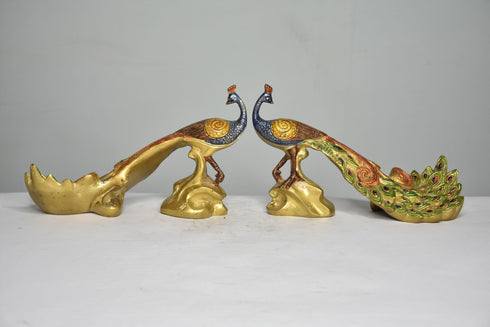 Brass Home Peacock Statue 5.4Kg