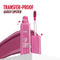 Nykaa Lip Grip No-Transfer Gloss Intense Shine Liquid Lipstick | Tense