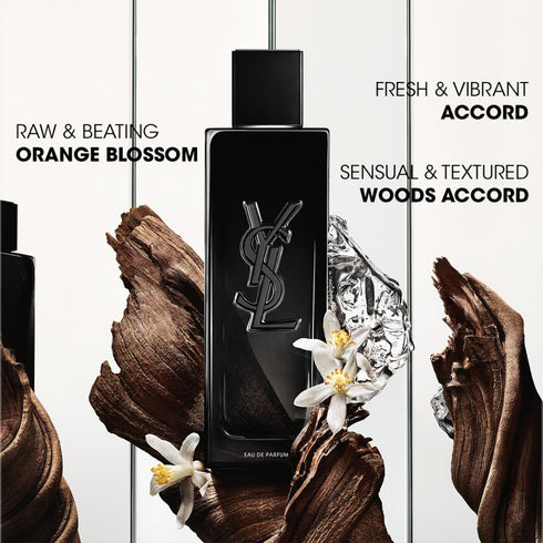 Yves Saint Laurent MYSLF Eau De Parfum Refill - Fresh Woody Floral Fragrance For Men