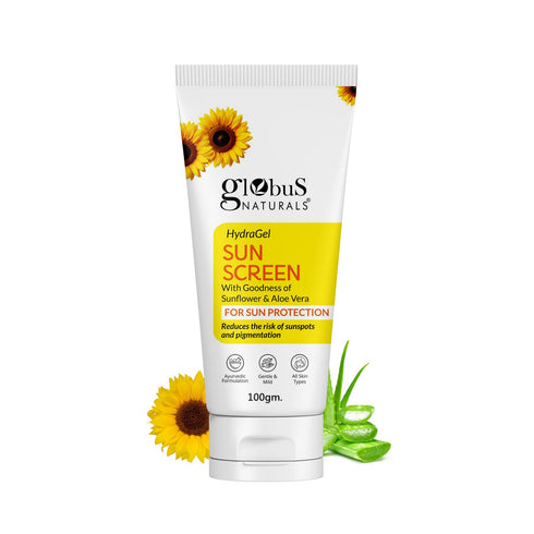 globus naturals Hydra Gel Sunscreen