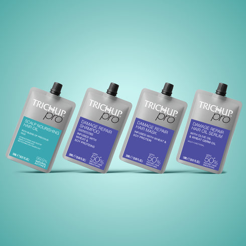 Vasuestore Trichup Pro Mini Kit Oil Serum Shampoo & Mask
