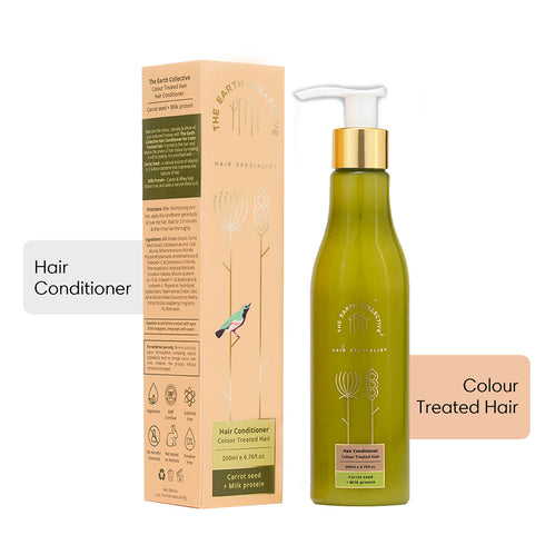 Theearthcollective in Colour Treated Hair Conditioner Carrot Seed & Milk Protein