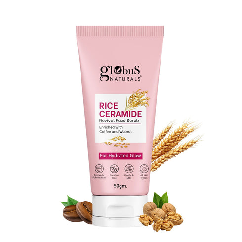 Globus Naturals Rice Ceramide Revival Scrub