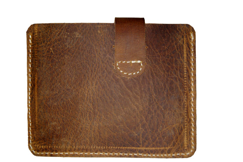 Vhaan Ethnic Craft Vhaan's Heritage Oil Pulled Up Leather Card Holder RAW shade